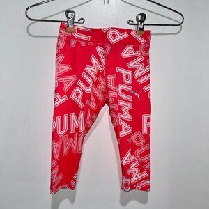 Girl's puma athletic leggings Size 4